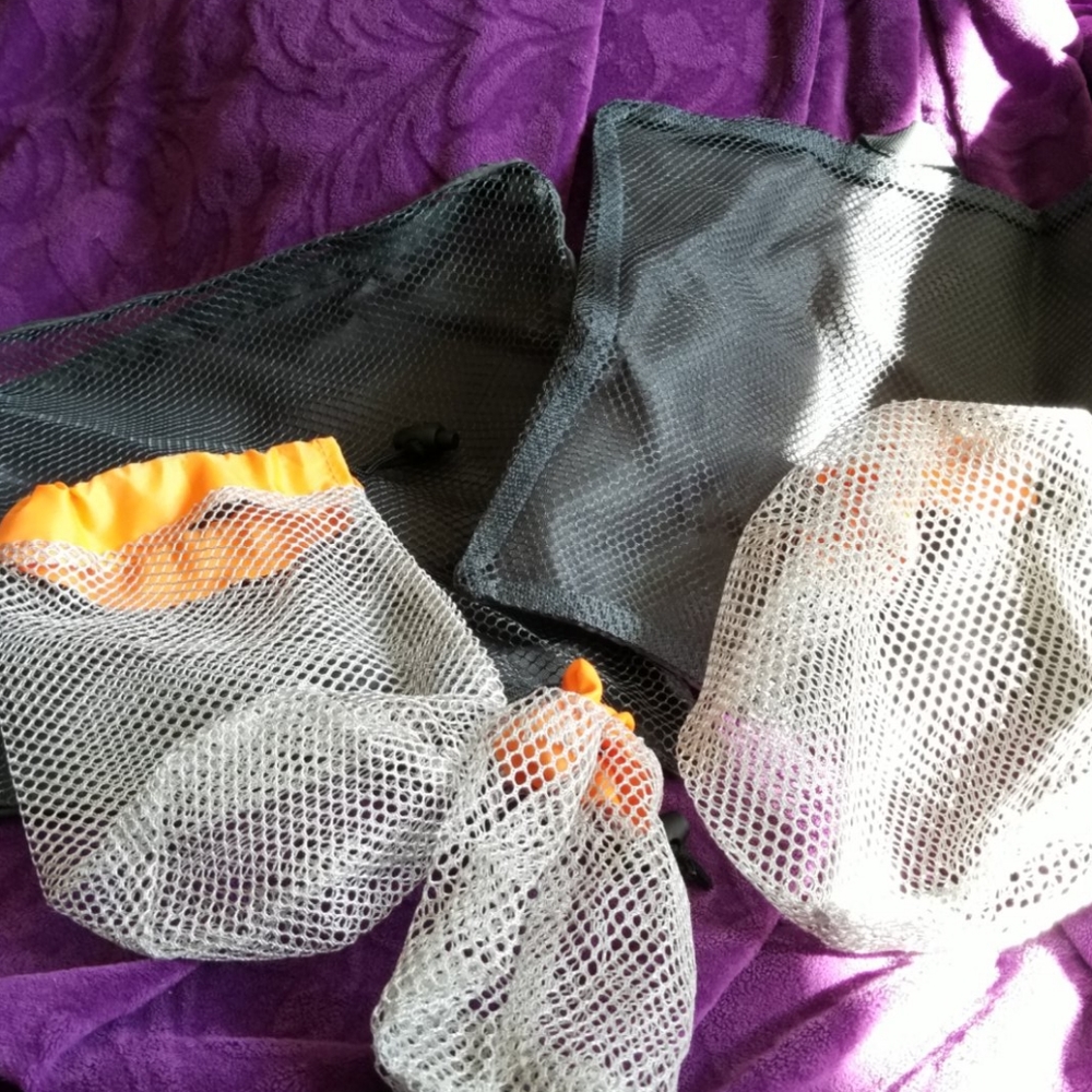 Set of 6 mesh bags
